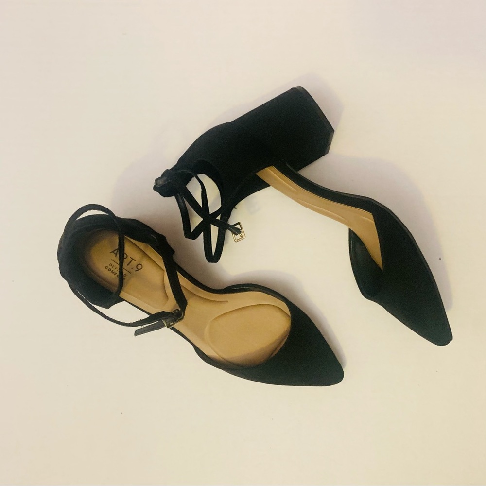 Apt 9 Delay Low Heel Pointed Toe Pumps